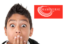 MamiVerse logo with adolescent boy